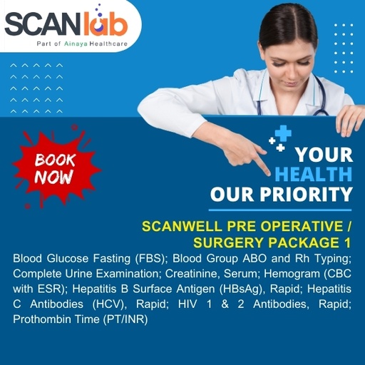 [SDL12372] SCANWELL PRE OPERATIVE/SURGERY PACKAGE 1 (SDL12372)